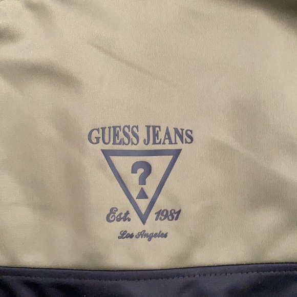Green/Black XL Guess Jacket - Picture 2 of 5